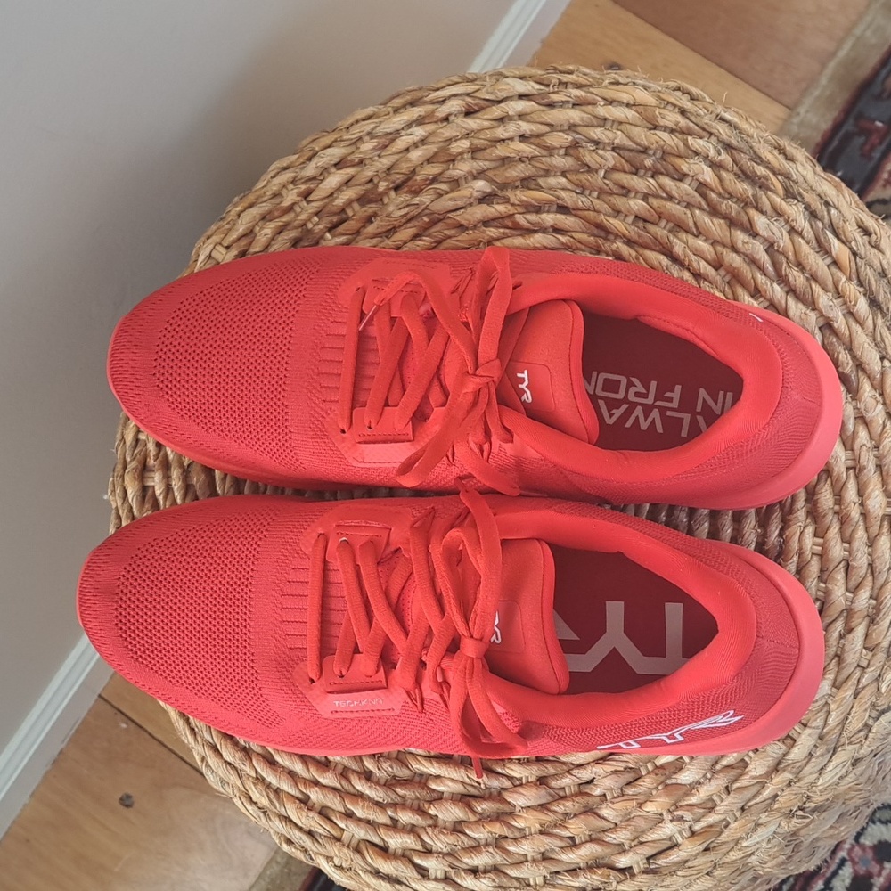 TYR Mens‎ Red Techknit Crossfit Training Sneakers Size 13 - Picture 5 of 8